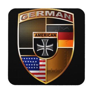 German American Drink Coasters