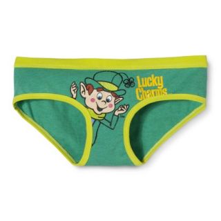 Womens Lucky Charms Hipster   Green XLRG