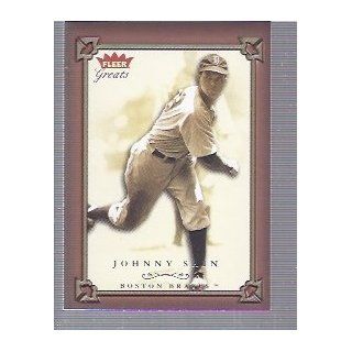 2004 Greats of the Game #106 Johnny Sain Boston Braves Sports Collectibles