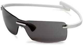 TAG Heuer Zenith 5106 109 Sunglasses,White Frame/Black Lens,one size Clothing