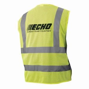 ECHO Polyester Yellow Extra Extra Large Safety Vest 99988801402
