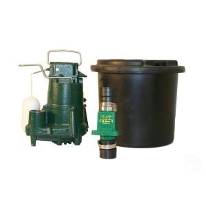Zoeller M98 .5 HP Submersible Effluent or Dewatering Drain Pump DISCONTINUED 131 0001