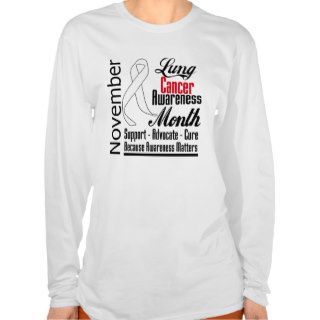 Advocate   Lung Cancer Awareness Month Shirts