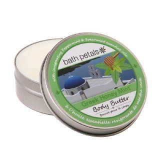 Bath Petals Body Butter, Greek Honey Mint 4 oz (113 g) Health & Personal Care
