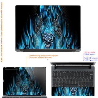 Matte Decal Skin Sticker for Acer TravelMate B113 with 11.6" screen (IMPORTANT read Compare your laptop to IDENTIFY image on this listing for correct model) case cover Mat_TravelMateB113 15 Computers & Accessories