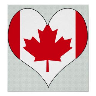 I Love Canada Poster