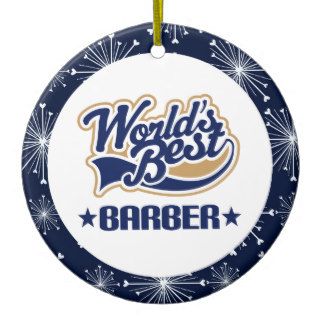 Barber Gift Ornament