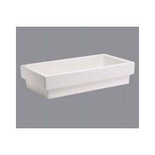 Moda Collection 26 3/8"x 14"x 7 1/8" Semi Recessed Sink W/Out Overflow PR1989 White   Vessel Sinks  