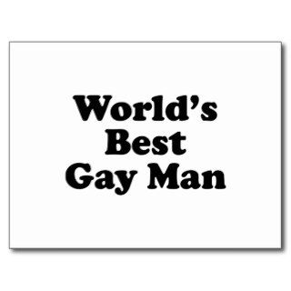World's Best Gay Many Postcards