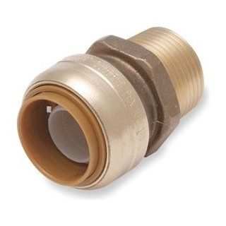 Male Reducing Connector, 1/2 x 3/4 In