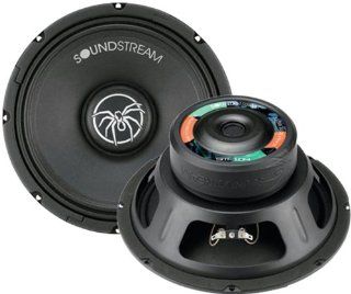 Soundstream SM 104 Midbass 10" 350W 4 Ohm Pro Series Mid Woofer Car Component Speaker System  Vehicle Subwoofers 