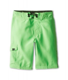 ONeill Kids Santa Cruz Solid Boardshort Boys Swimwear (Green)