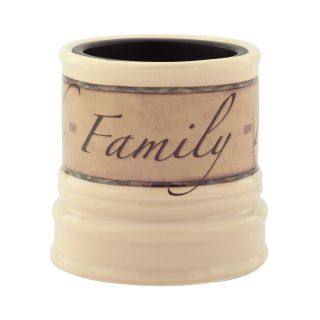 Candle Warmers Faith, Family, Friends Fragrance Warmer, Cream/Brown