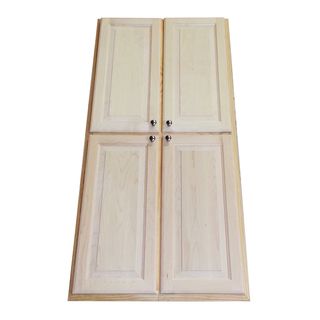 Recessed 60 inch Dual Mount Pantry Storage Cabinet Bath Cabinets & Storage