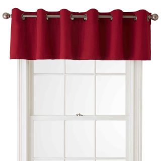 JCP Home Collection  Home Jenner Grommet Top Insert Valance, Red