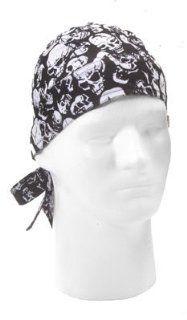 Skulls Black Head Wrap Do rag (2 Pack)  Airsoft Equipment  Sports & Outdoors