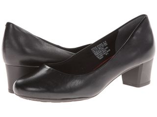 Rockport Total Motion 45MM Plain Pump Womens 1 2 inch heel Shoes (Black)