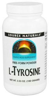 Source Naturals   L Tyrosine Free Form Amino Acid Powder 660 mg.   3.53 oz.