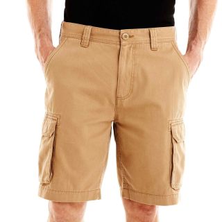 St. Johns Bay Essential Cargo Shorts, New Khaki, Mens