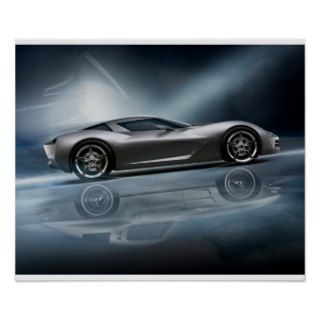 Corvette Stingray Concept Poster