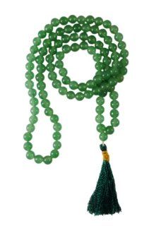 Green Aventurine Japa Mala 108 Beads Jewelry