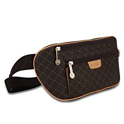 Rioni Signature Brown Travelers Pouch