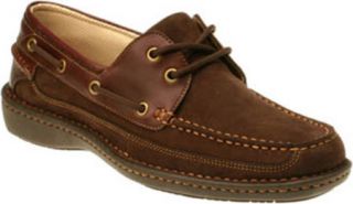 Mens Nunn Bush Squall   Brown Nubuck/Brown Leather Moc Toe Shoes