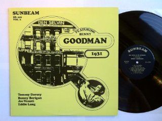 Ben Selvin And His Orchestra Featuring Benny Goodman Vol. 2   1931 LP   Sunbeam   SB 109 Music