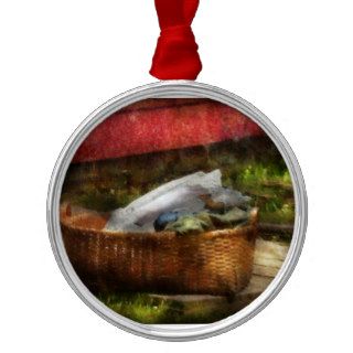 Country   Laundry  Christmas Ornament