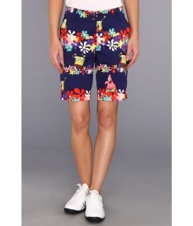 Loudmouth Golf Sponge Bob Square Pants Navy Short Womens Shorts (Multi)