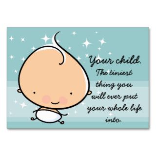 Babysitting, Infant Child Care. Promotional card Business Cards