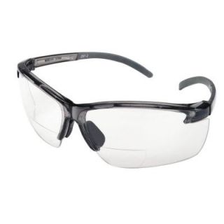 MSA Safety Works Bifocal Safety Glasses with Clear Lenses 10061646