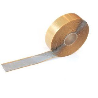 Permatite 250 H Butyl Rubber Base Tape,  40 to 250 Degree F Temperature, 0.125" Thick, 50' Length x 1 1/4" Width, Gray (Case of 6) Adhesive Tapes