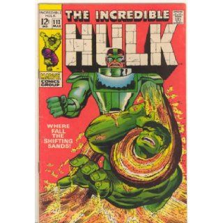 The Incredible Hulk (Vol. 1 No. 113, March 1969) (Where Fall The Shifting Sands?) Stan Lee, Herb Trimpe, Dan Adkins, Sam Rosen Books