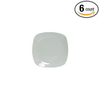 Tuxton BEH 126C 12.75" Square Series Eggshell Plate   6 / CS