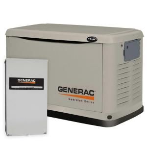 Generac 11,000 Watt Automatic Standby Generator with 200 Amp SE Rated Transfer Switch 6438