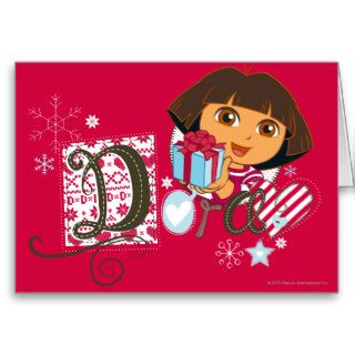 Dora Giving Gift Card