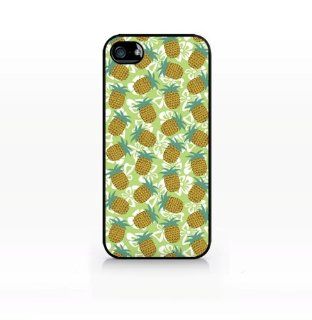 Pinapple   Patterns collection   Flat Back, iPhone 5 case, iPhone 5s case, Hard Plastic Black case   GIV IP5 116 BLACK Cell Phones & Accessories