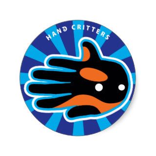 Orca Cute Killer Whale Dolphin Stickers