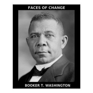 Black History Month Heroes   Booker T. Washington Poster