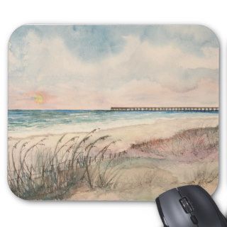 Seascape beach art gifts mousepads