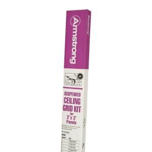Armstrong 2 ft. x 2 ft. Suspended Ceiling Installation Kit 6357WH