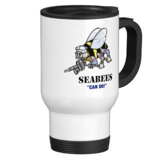 SEABEES   Can Do Coffee Mugs