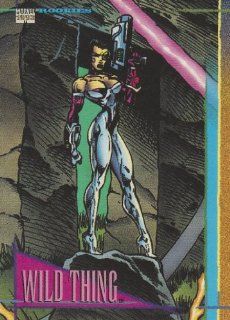 Wild Thing #132 (Marvel Universe Series 4 Trading Card 1993) 
