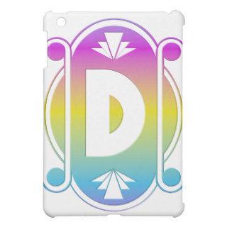 The letter D iPad Mini Cover