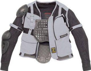 Spidi Sport S.R.L. Multitech Armor Tex Jacket , Size 2XL, Distinct Name Black/Gray, Primary Color Gray, Apparel Material Textile, Gender Mens/Unisex Z136 010 2X Automotive