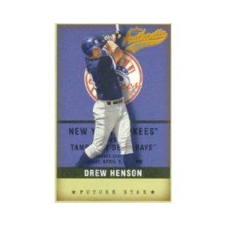 2002 Fleer Authentix #136 Drew Henson FS Sports Collectibles