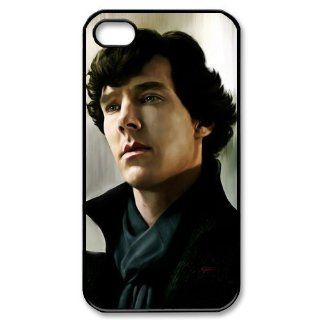Personalized Sherlock Hard Case for Apple iphone 4/4s case BB137 Cell Phones & Accessories