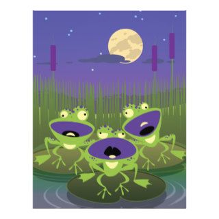 Funny Frogs Custom Flyer