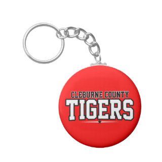 Cleburne County High School; Tigers Keychains